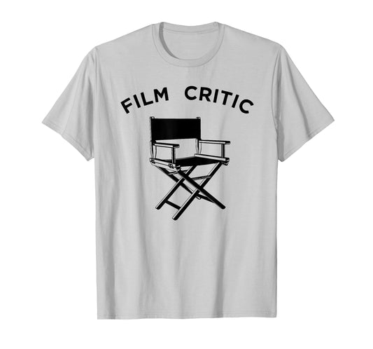 Fun Movie Critic T-Shirt, Cinema Film Reviewer Apparel T-Shirt