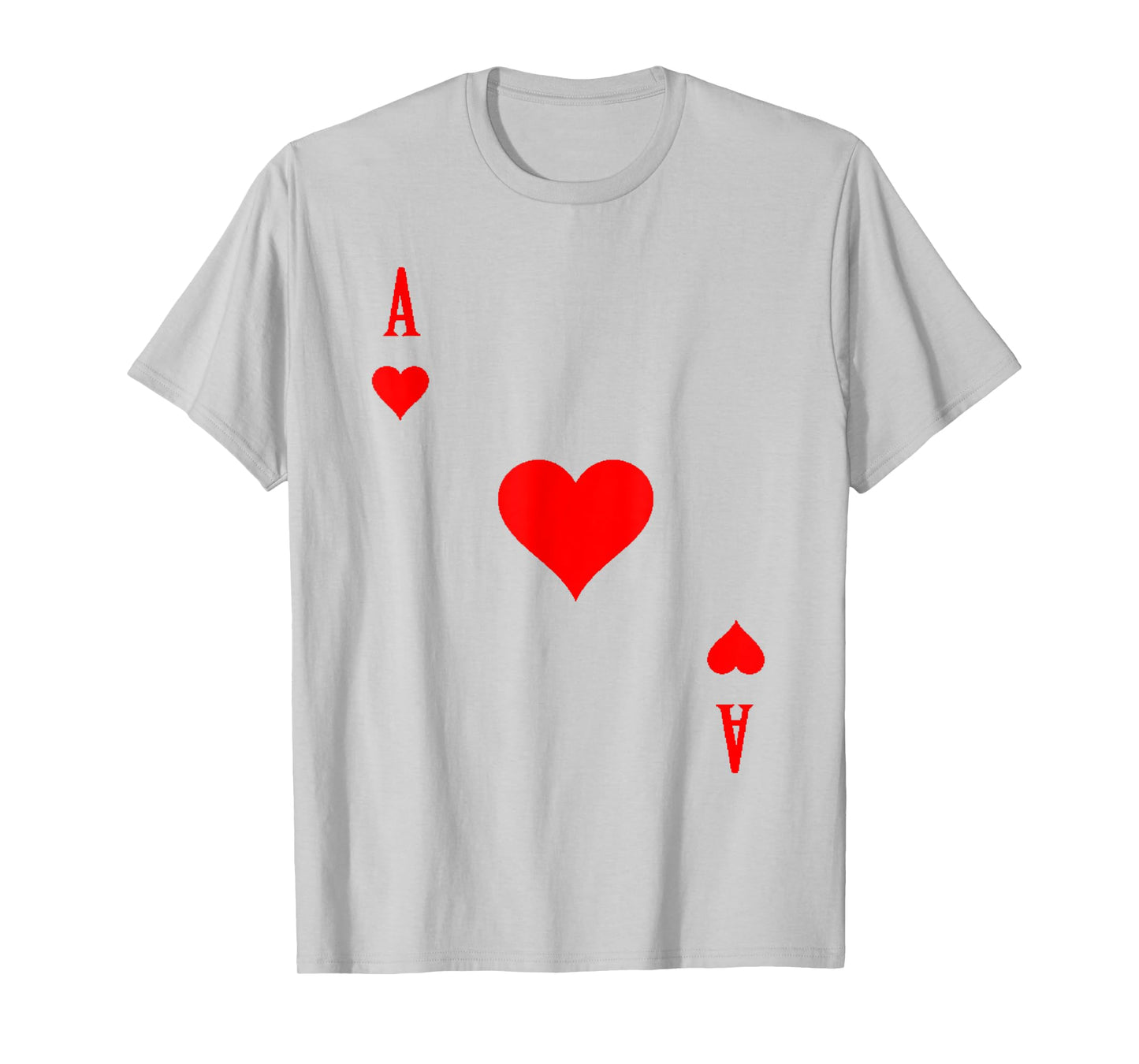 Ace of Hearts Costume Funny Poker Card Deck T-Shirt