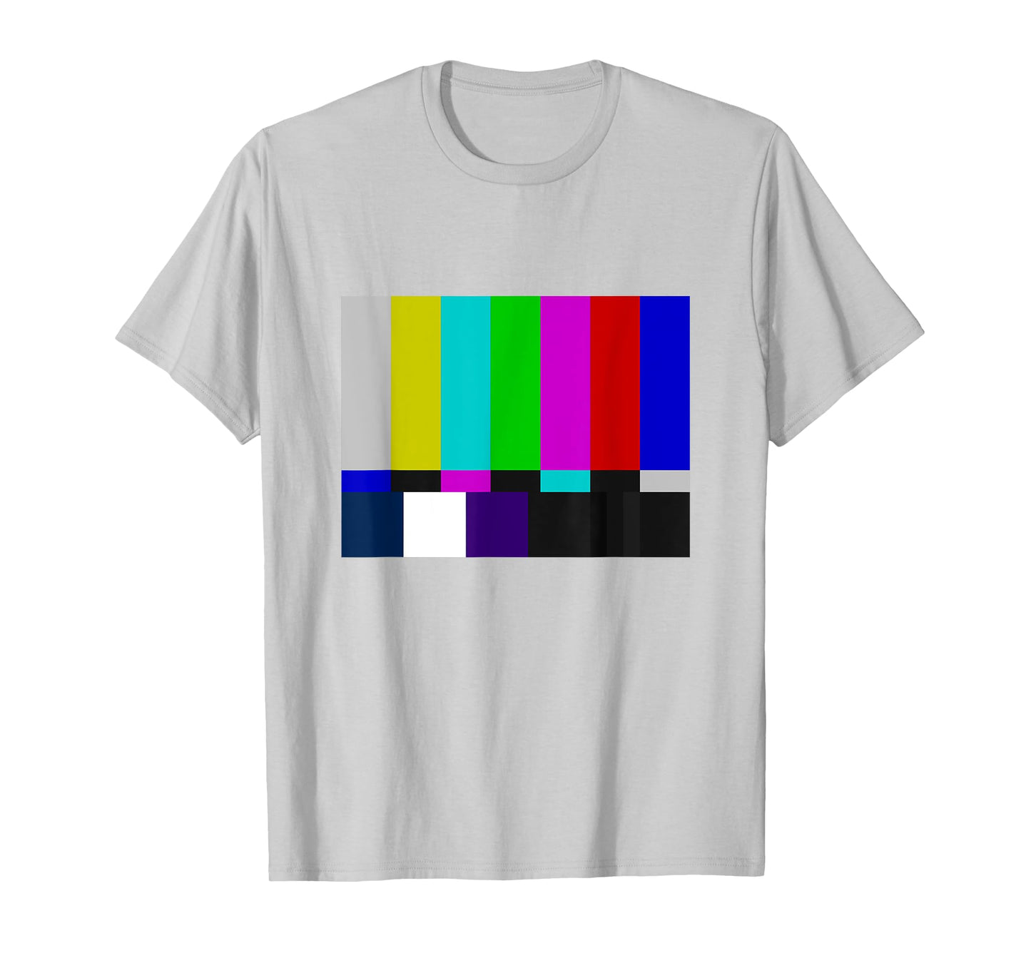 TV Test pattern T-Shirt like test card pal ntsc T-Shirt