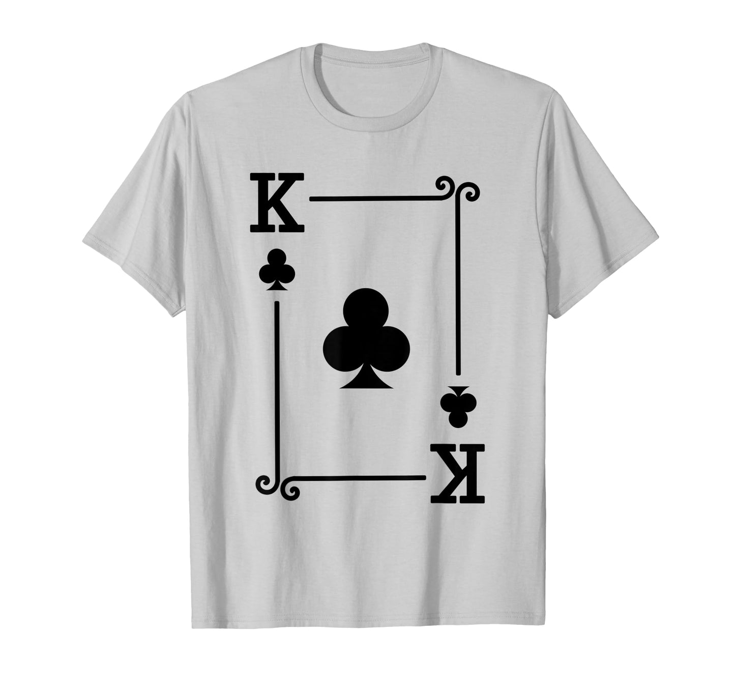 Playing Cards Costume - Clubs Card Suit - King Clubs T-Shirt