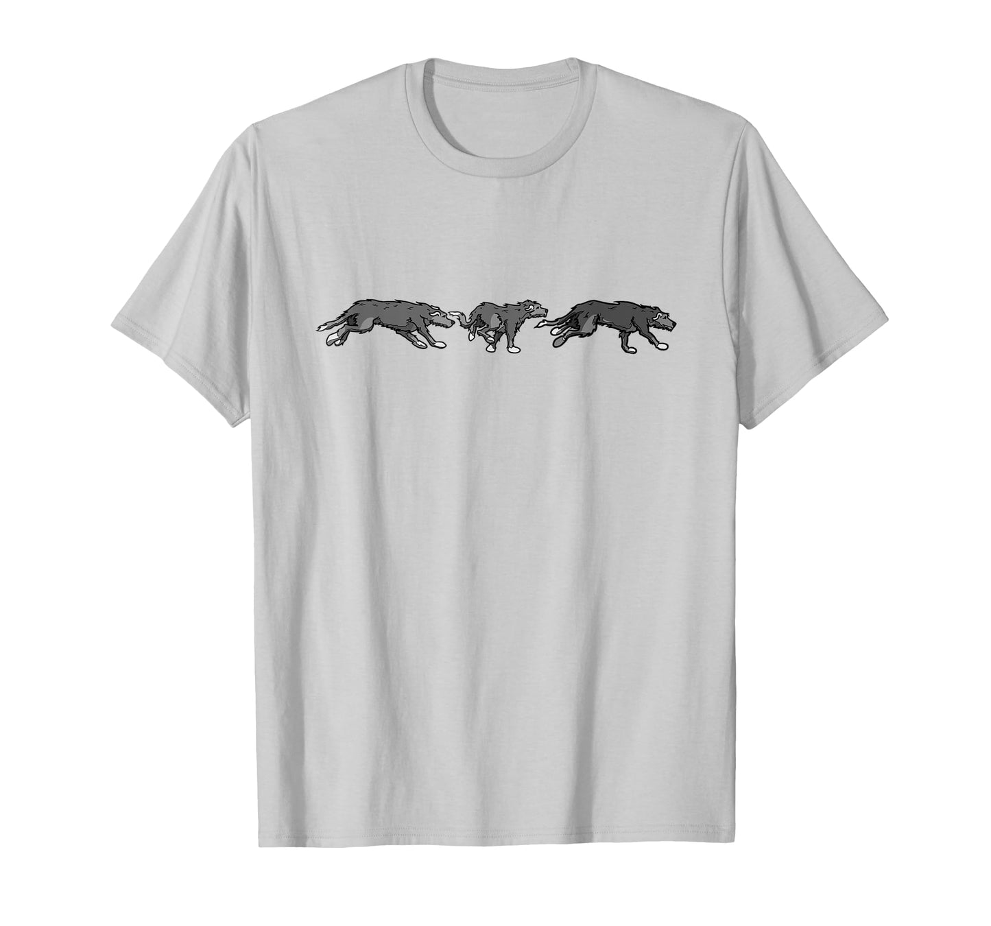 Wolfhounds Running T-Shirt