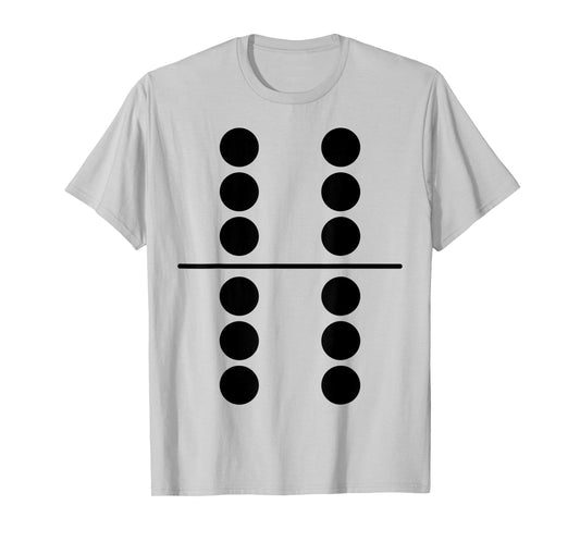 Domino 6 6 Family Matching Easy Group Halloween Costume T-Shirt