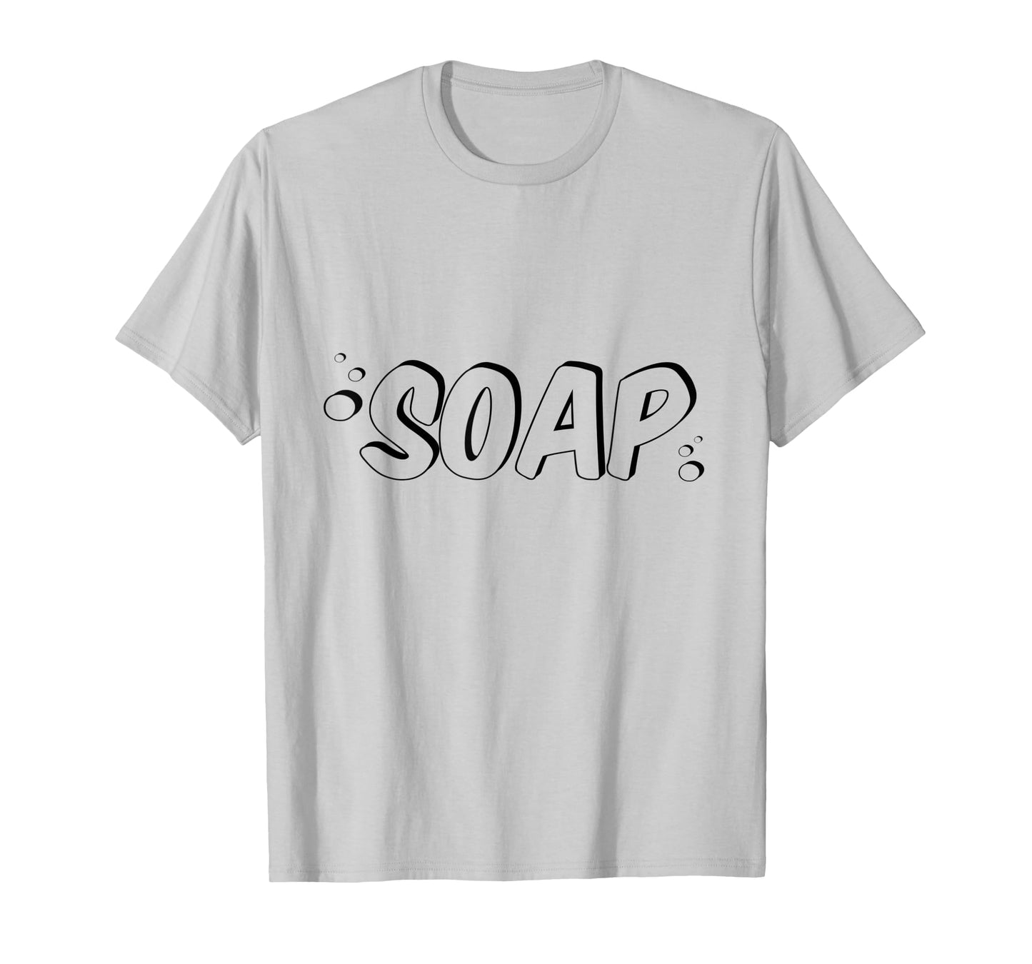 Funny Bar of Soap Halloween Costume Healthcare Wash Hands T-Shirt