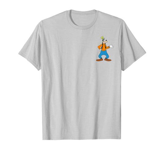 Disney Mickey and Friends Goofy Small Pocket Logo T-Shirt