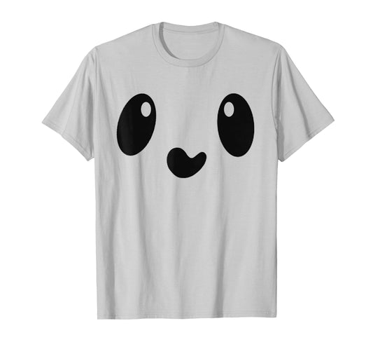 Cute Ghost Face Shirts For Girls, Funny Halloween Costume T-Shirt