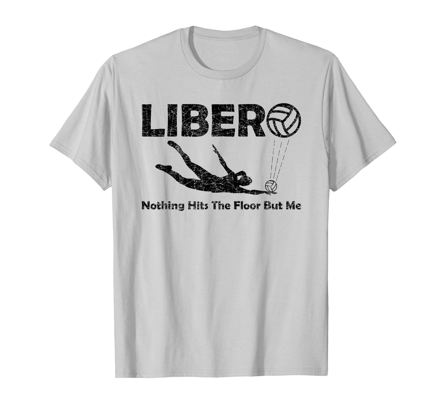 Libero Volleyball Player, Defensive Specialist, VBall Game T-Shirt