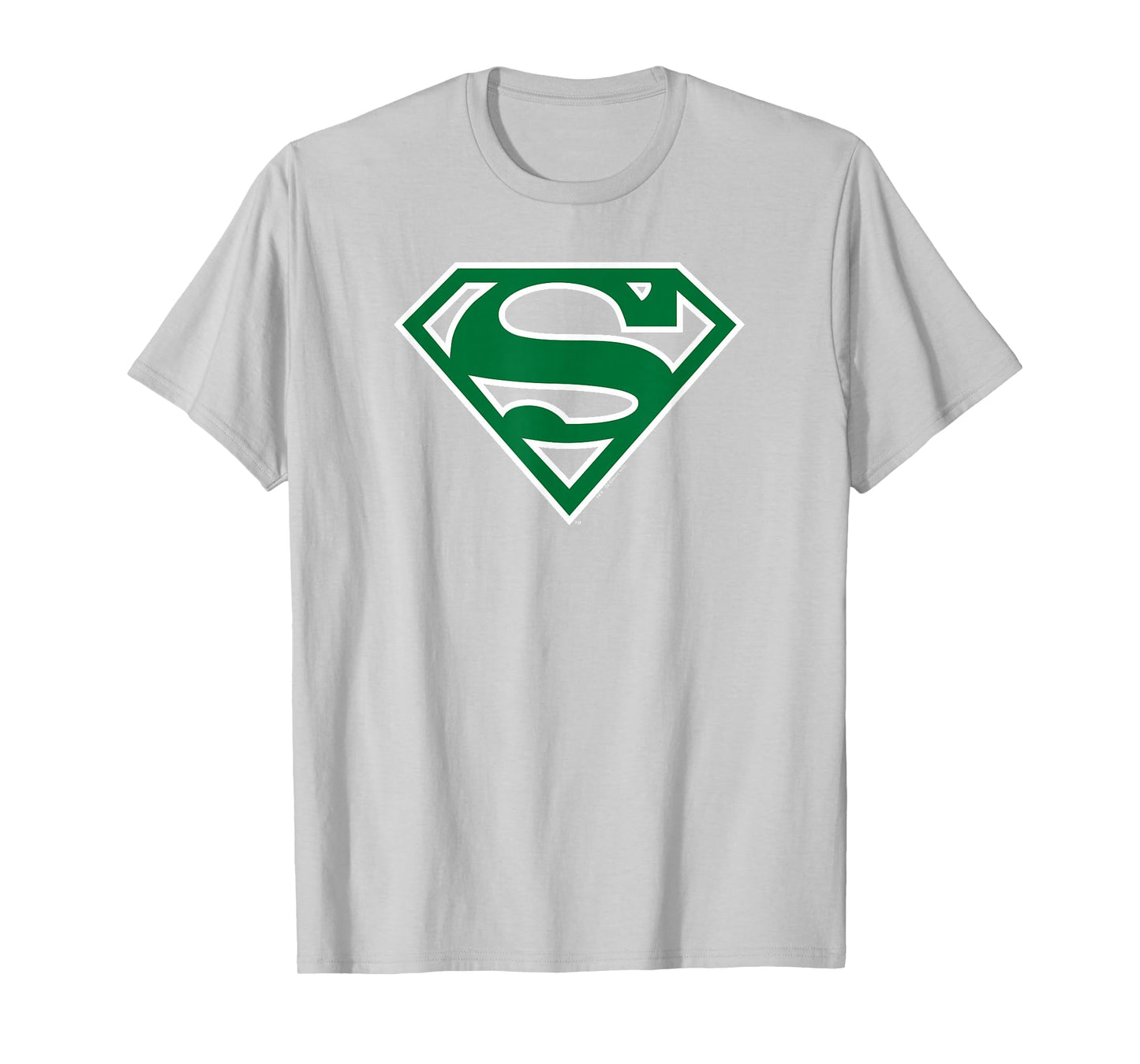 Superman Green & White Shield T-Shirt