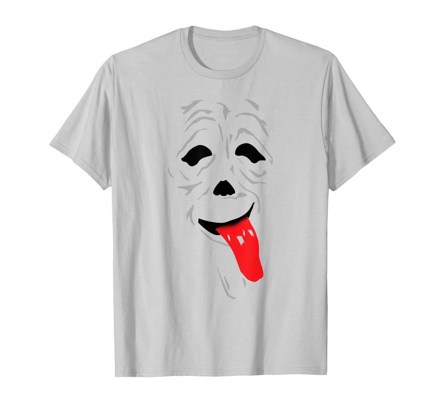 Funny & Scary Ghost - wassup face stoner horror movie comedy T-Shirt