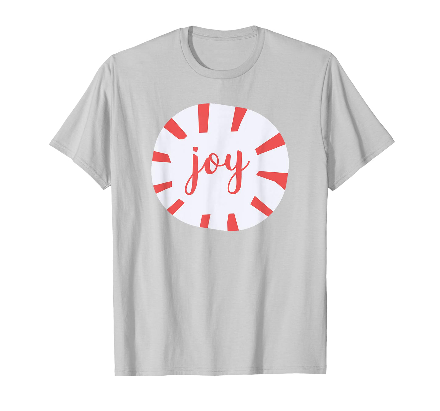 Joy - Peppermint Christmas T-shirt T-Shirt
