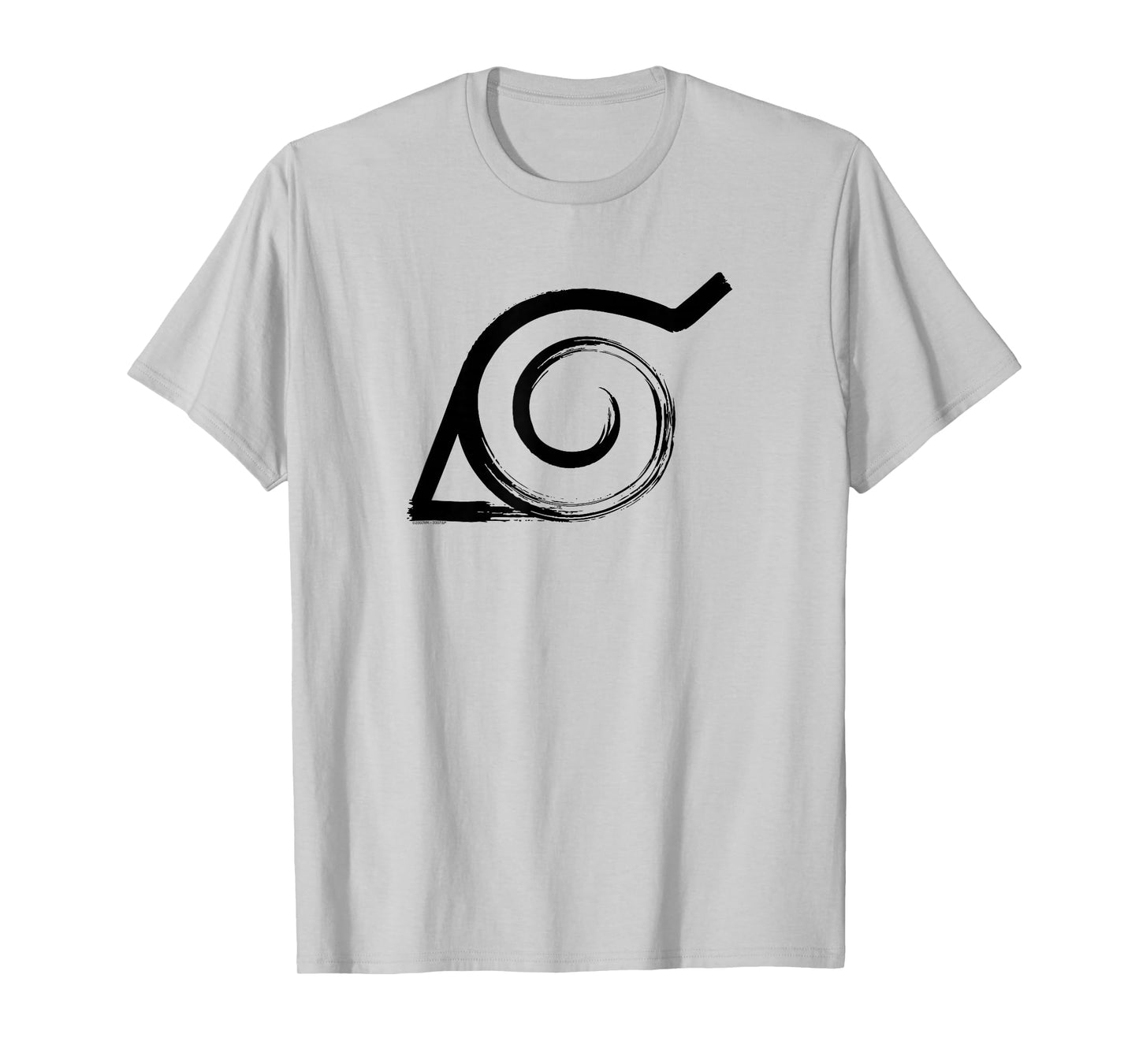 Naruto Shippuden Distressed Anti-Leaf Village Symbol Anime T-Shirt