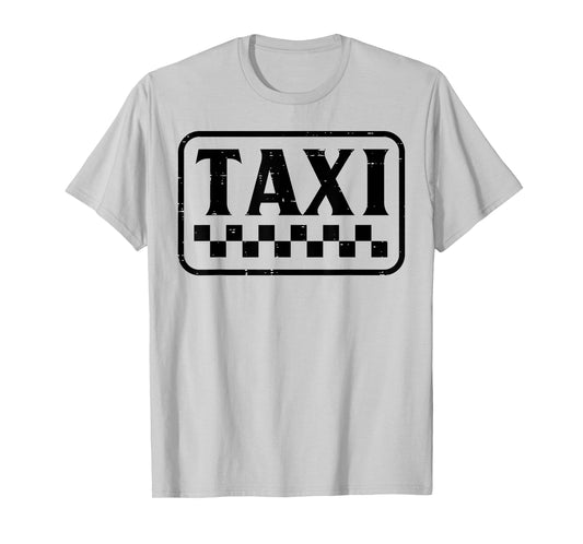 Halloween Taxi Funny Cab Driver Costume Dad Men Women Kids T-Shirt