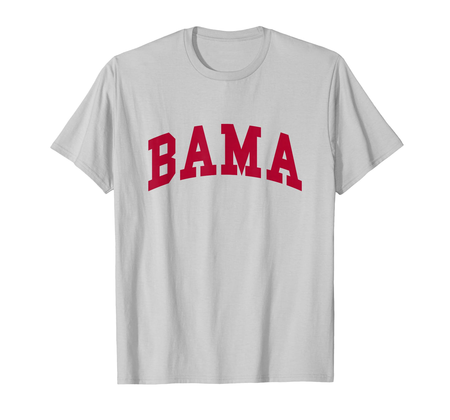 Graphic Apparel Co. - ALABAMA - Unisex Adults - White - Small - Short Sleeve - Classic Fit - Modern - Classic - T-Shirt