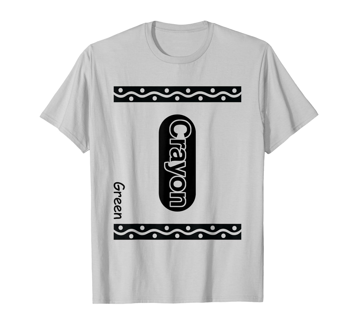 Green Crayon Costumes For Adults T-Shirt