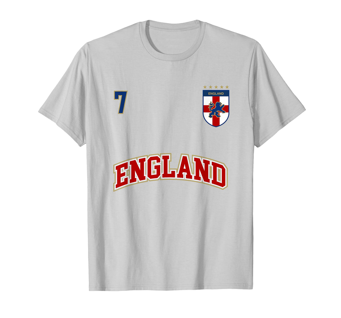 England Football Team Shirt Number 7 Sports English Flag