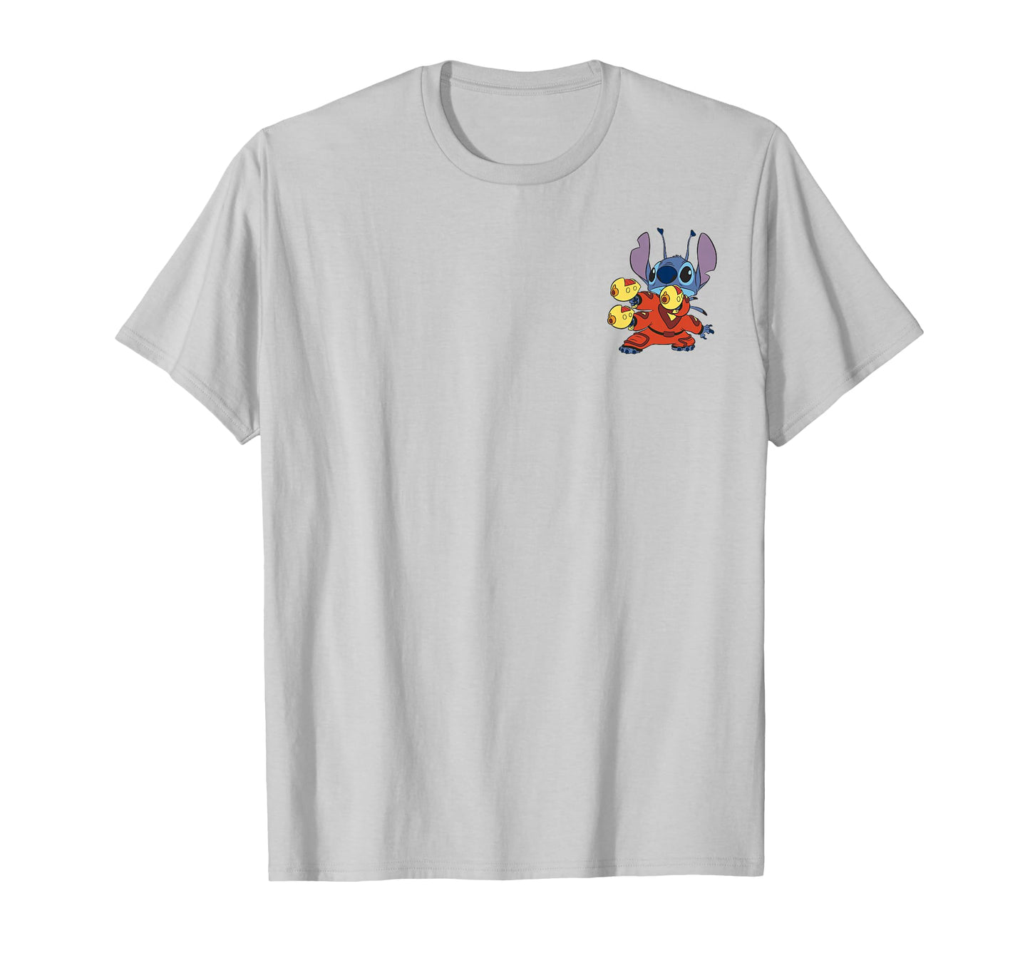 Disney Lilo & Stitch Experiment 626 Blasters Pocket Logo T-Shirt