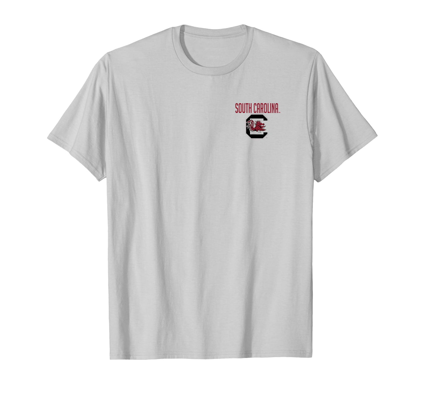 South Carolina Gamecocks Front/Back Classic White T-Shirt