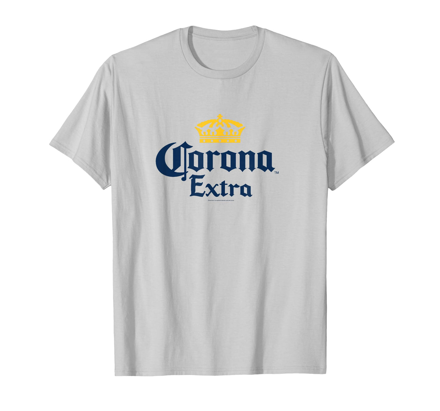 Officially Licensed Corona Extra Crown Logo T-Shirt Small