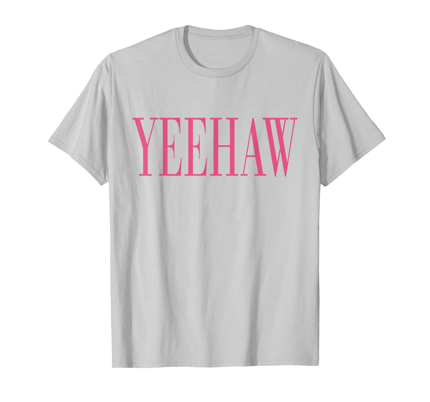 Vintage Pink Yeehaw Preppy Cowgirl Country T-Shirt