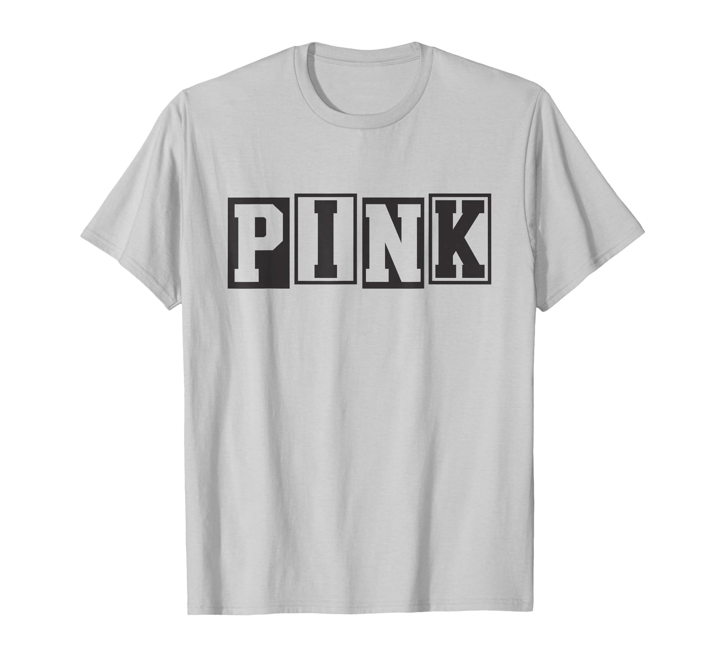 Vintage Pink Aesthetic Block Letter for Girls and Boys T-Shirt