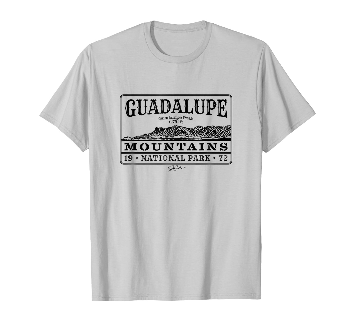 JCombs: Guadalupe Mountains National Park, Texas T-Shirt