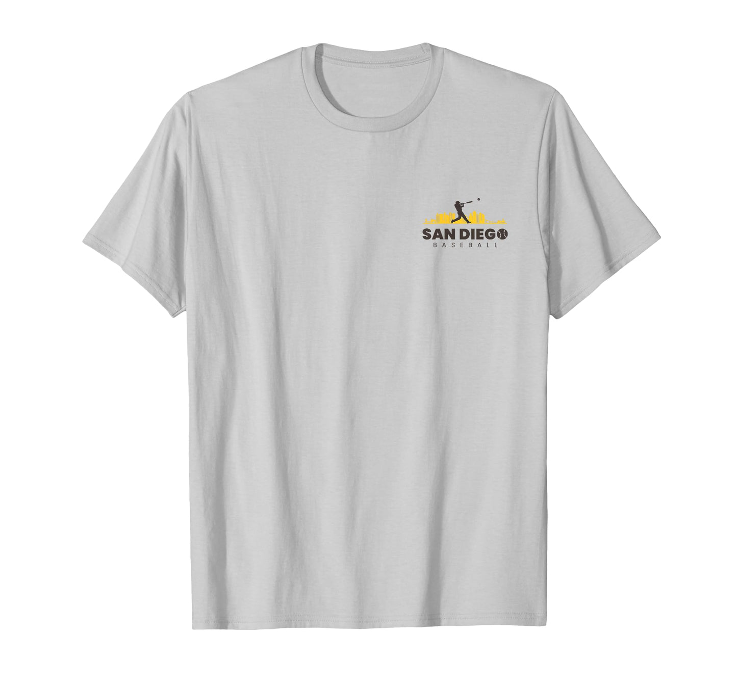 San Diego Baseball Vintage Minimalist Retro Baseball Lover T-Shirt