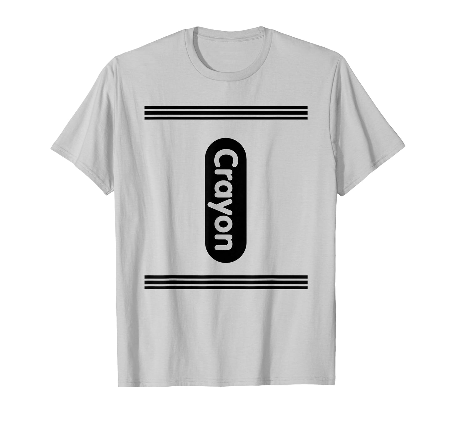 crayon halloween team costume funny design gift womens T-Shirt