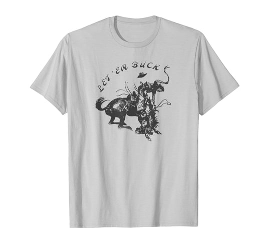Bucking Bronco Western Cowboy T-Shirt