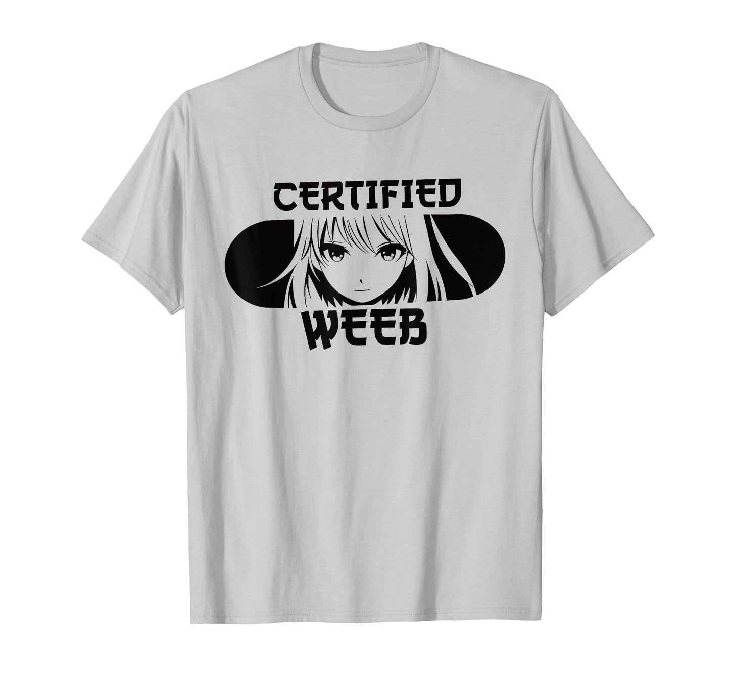Certified Weeb Funny Anime Girl Fans Lover T-Shirt