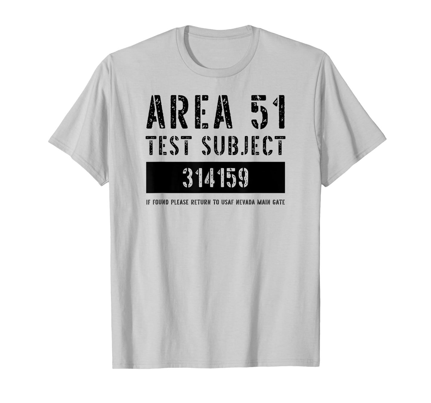 Area 51 Test Subject Alien Abduction Halloween Costume T-Shirt