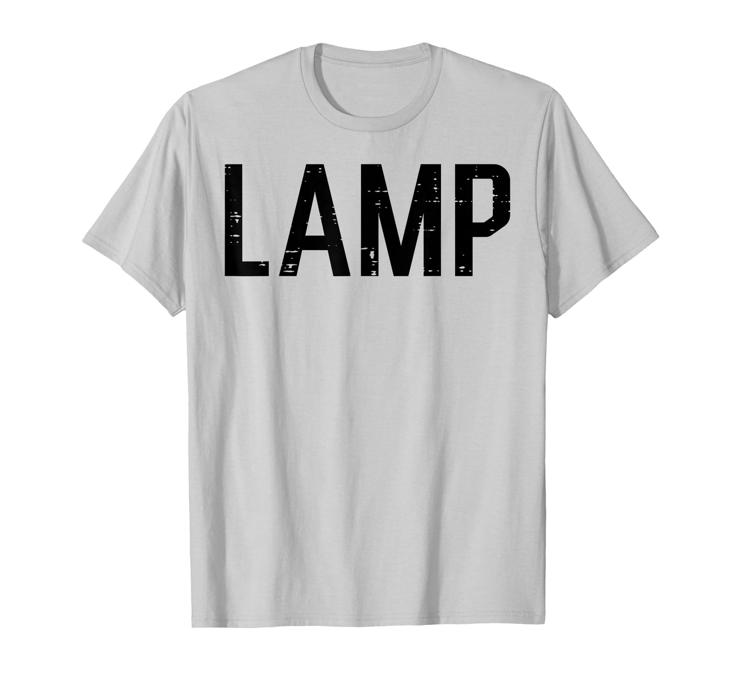 Halloween Lamp Funny Costume Lazy Minimal Men Women Kids T-Shirt