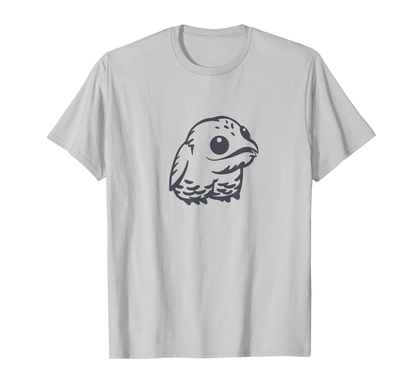 Potoo, cute and weird bird. Stylized art for Urutau lovers T-Shirt