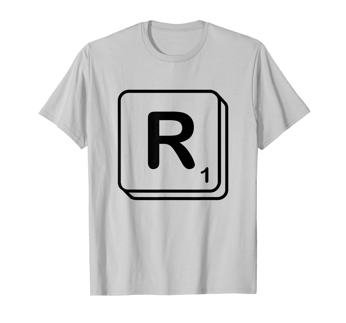 Letter R Word Game Tile T-Shirt