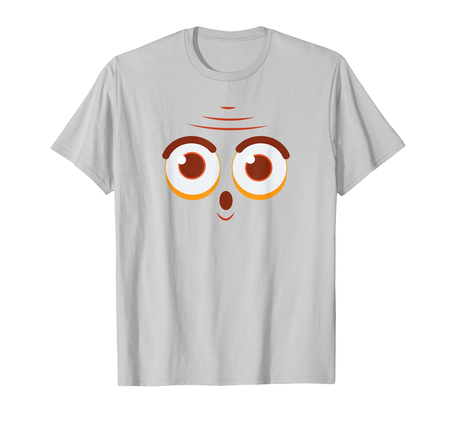Spooky Monster Face Funny Halloween Matching Costume Outfit T-Shirt
