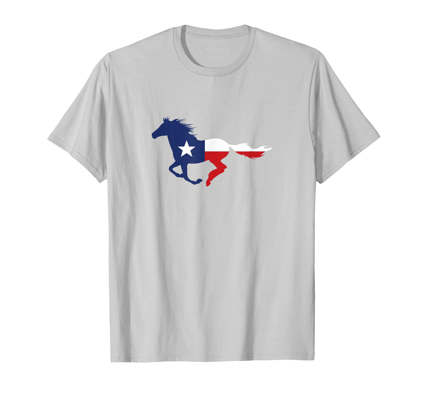 Texas State Flag Running Horse T-Shirt T-Shirt
