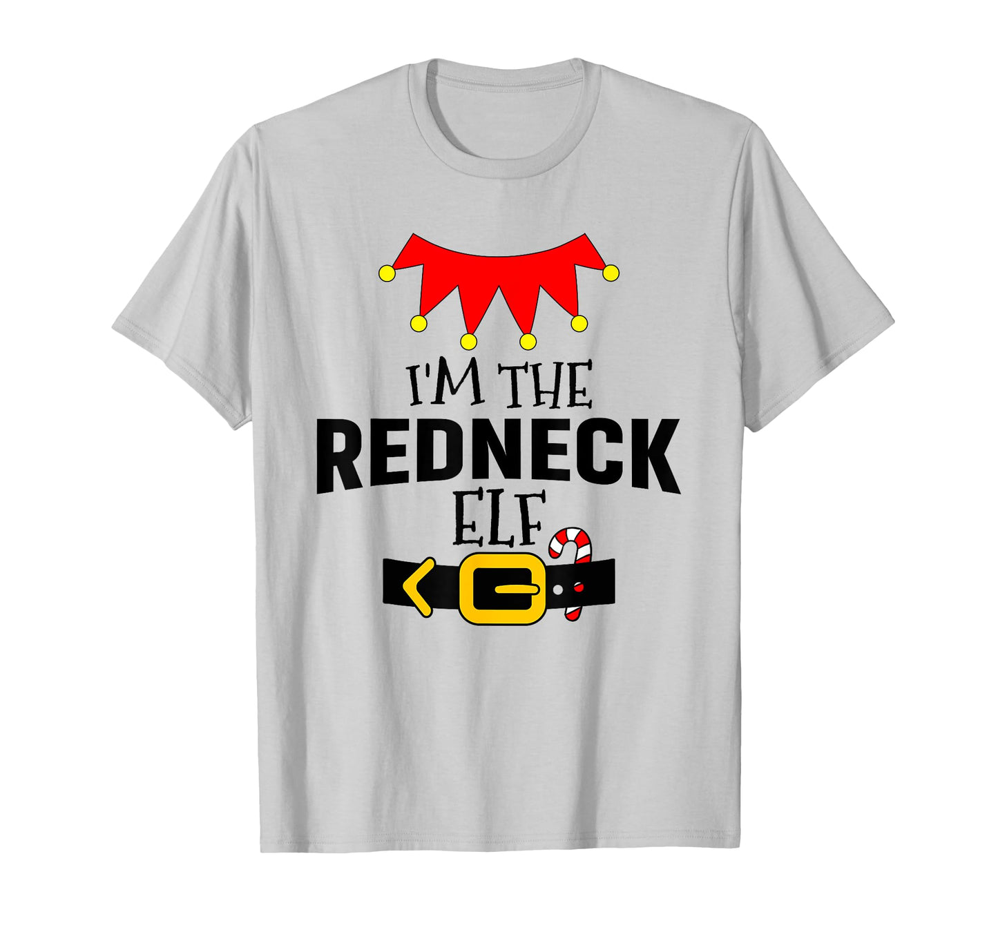 Matching Family Funny Group I'm The Redneck Elf Christmas T-Shirt