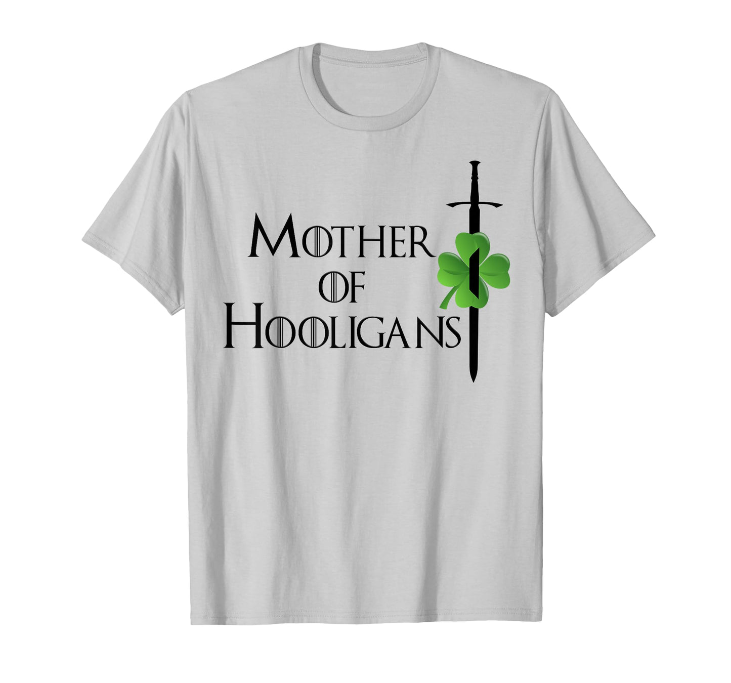 Funny Mom St Patricks Day Mother of Hooligans Women T-Shirt