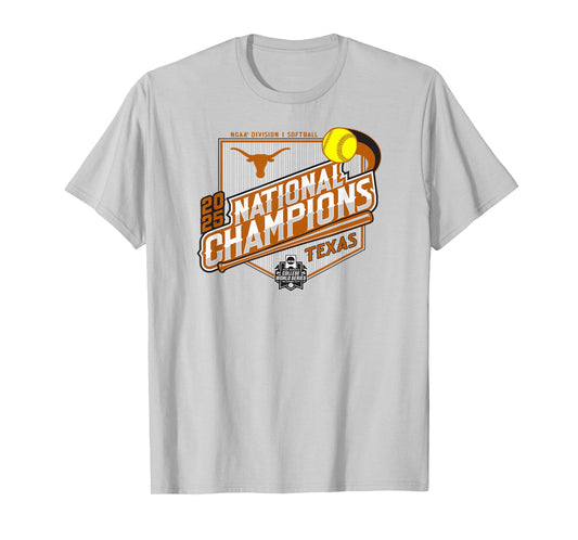 Texas Longhorns Softball National Champs 2025 WCWS Winner T-Shirt