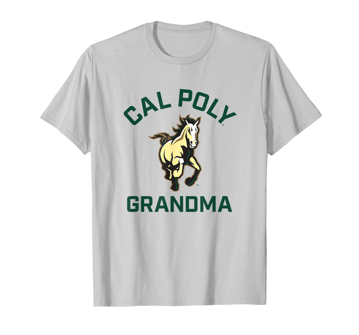 Cal Poly Mustangs Arched Grandma T-Shirt