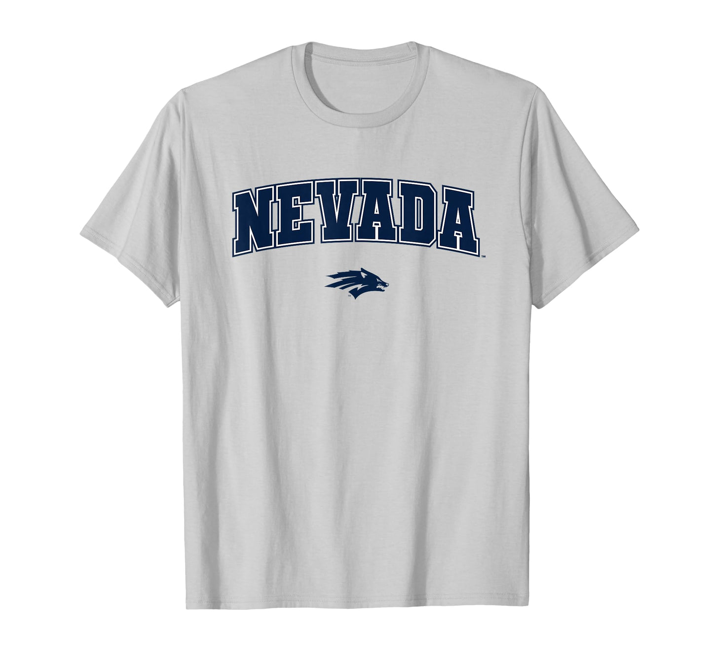 University of Nevada Reno Wolf Pack Arch Logo T-Shirt