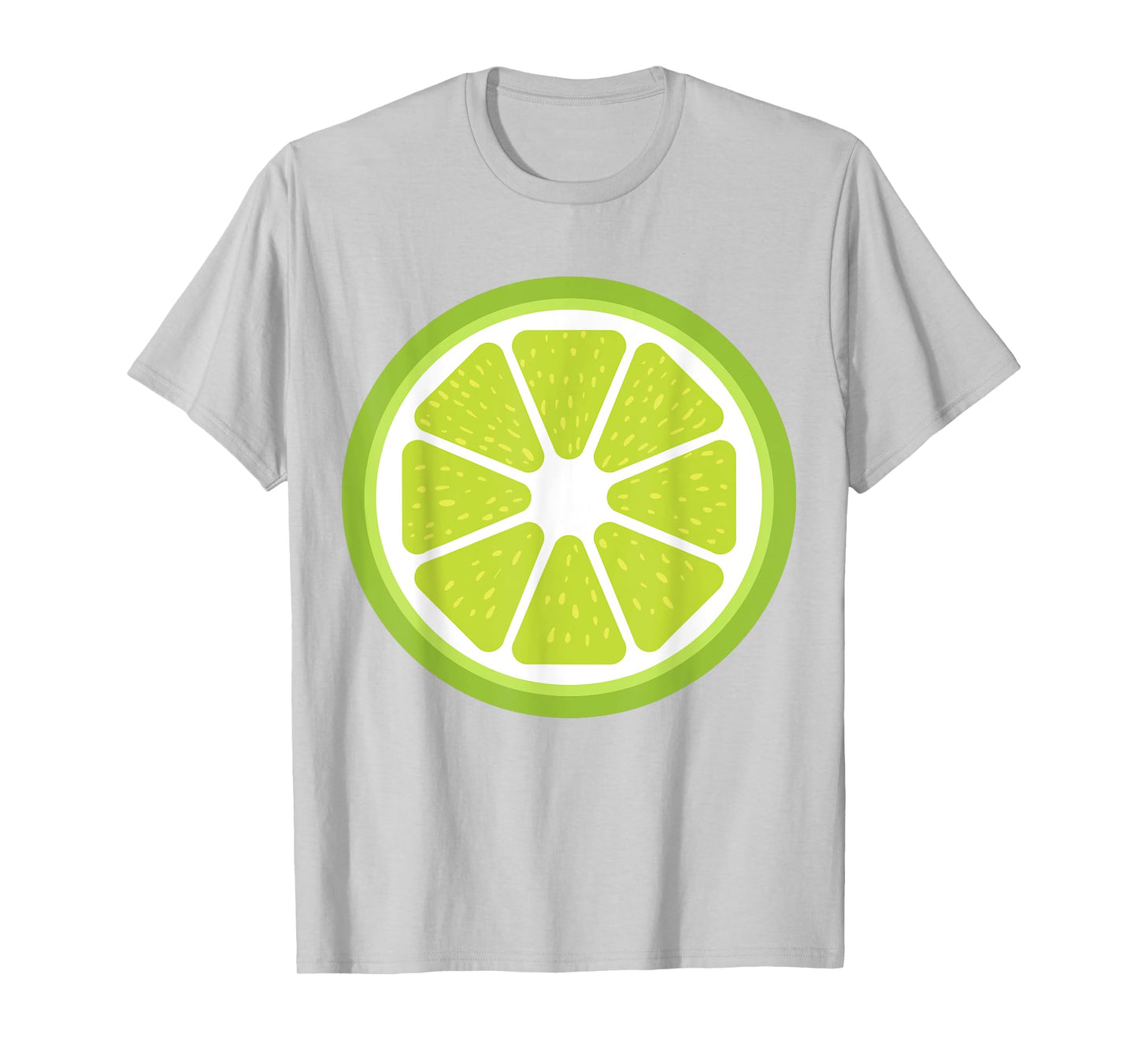 Big Lime Sliced Costume Cute Easy Fruit Halloween Gift T-Shirt