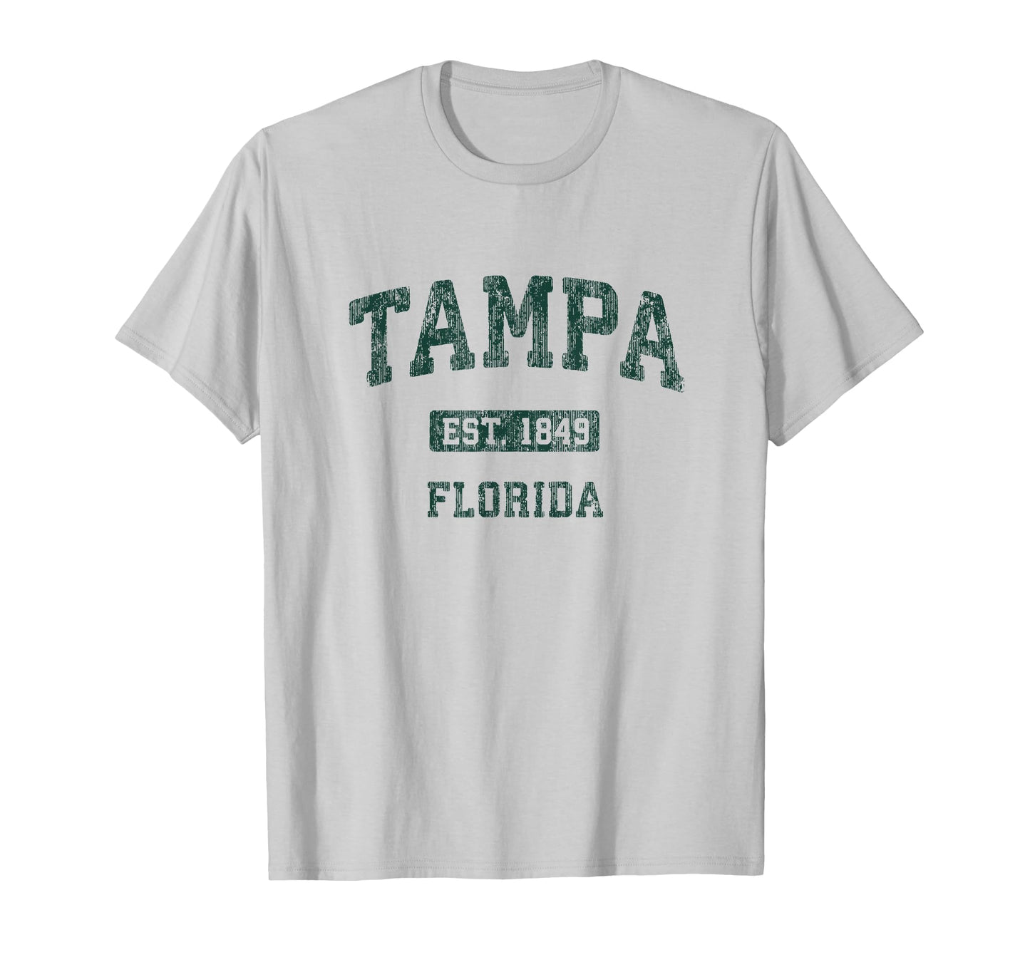 Tampa Florida FL Vintage Athletic Sports Design T-Shirt