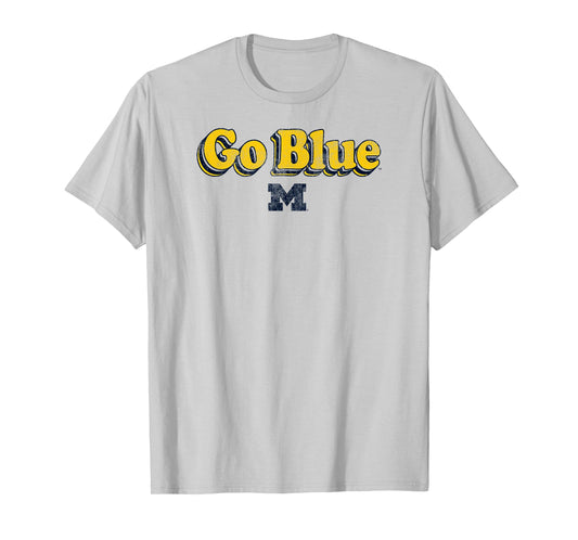Michigan Wolverines Vintage Go Blue Officially Licensed T-Shirt