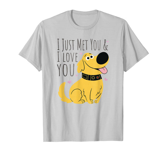 Disney Pixar UP Dug I Just Met You Quote T-Shirt