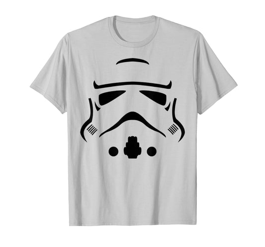Star Wars Stormtrooper Big Face Costume Halloween T-Shirt