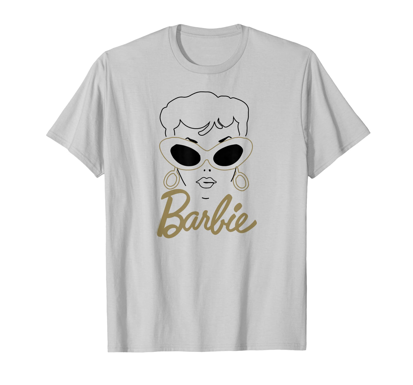 Gold Barbie 60th Anniversary Glasses T-Shirt