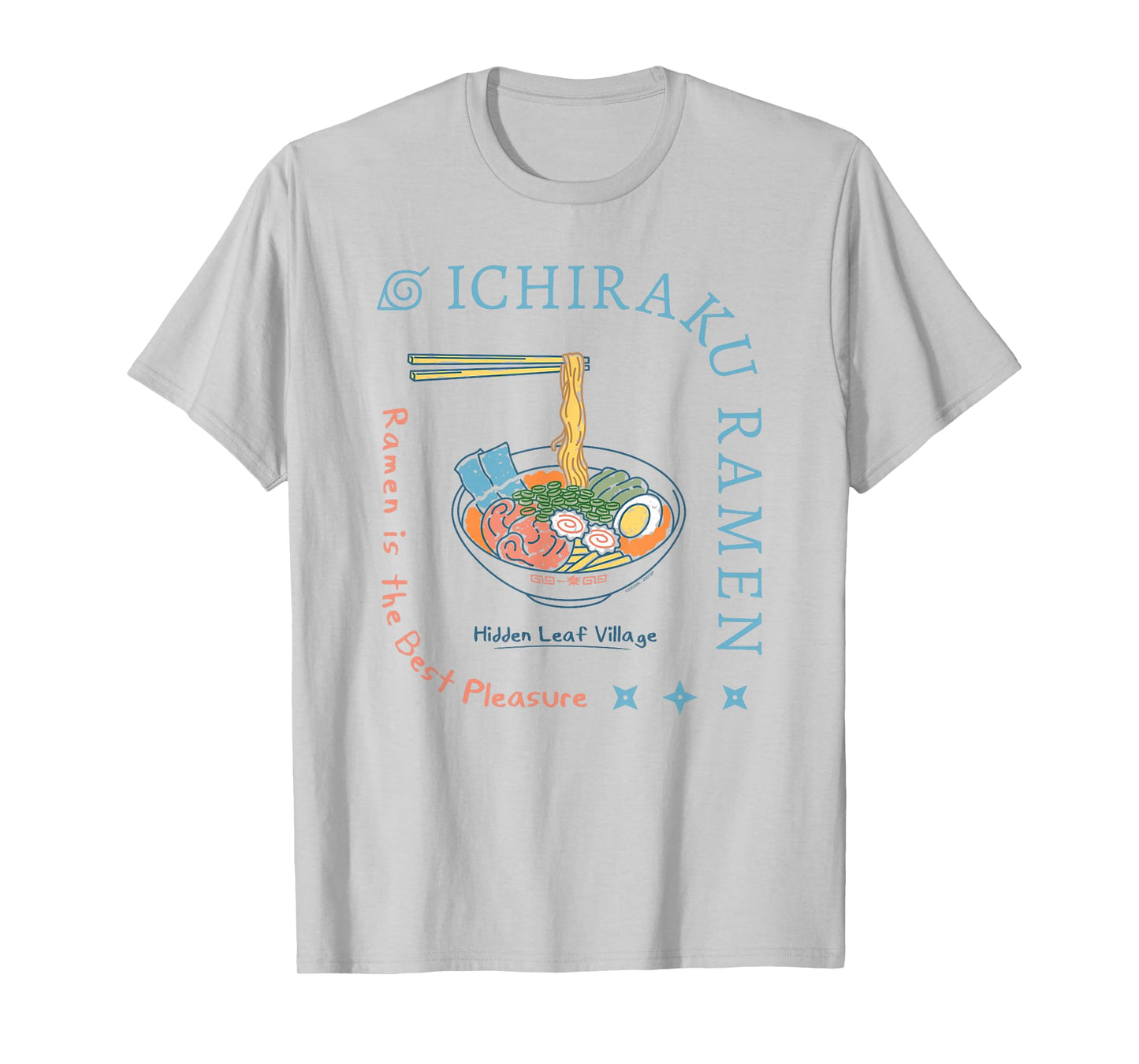 Naruto Shippuden Ichiraku Ramen Dinner Party Anime T-Shirt