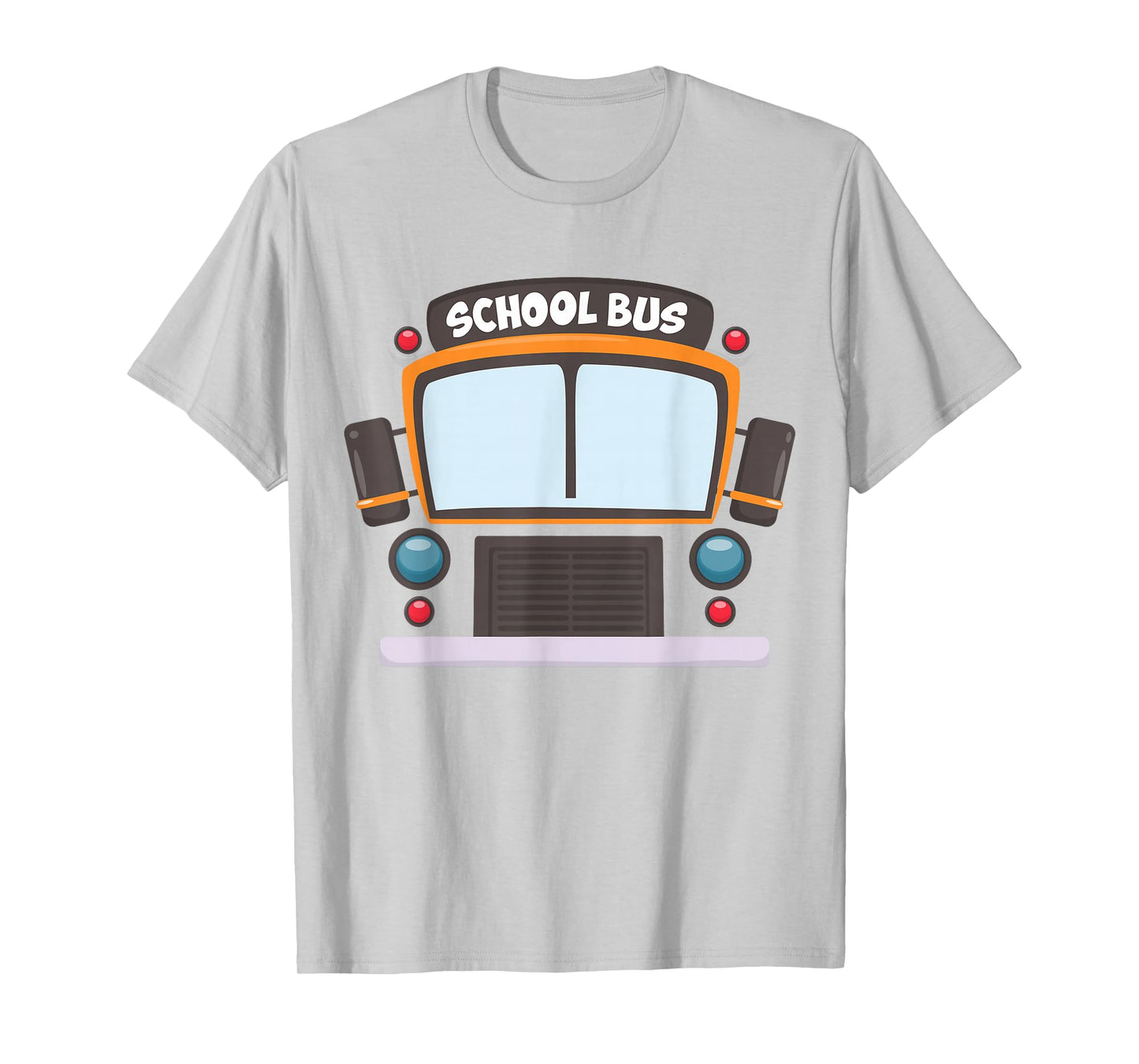 School Bus Costume Shirt Boys Girls Halloween Bus Driver Men T-Shirt