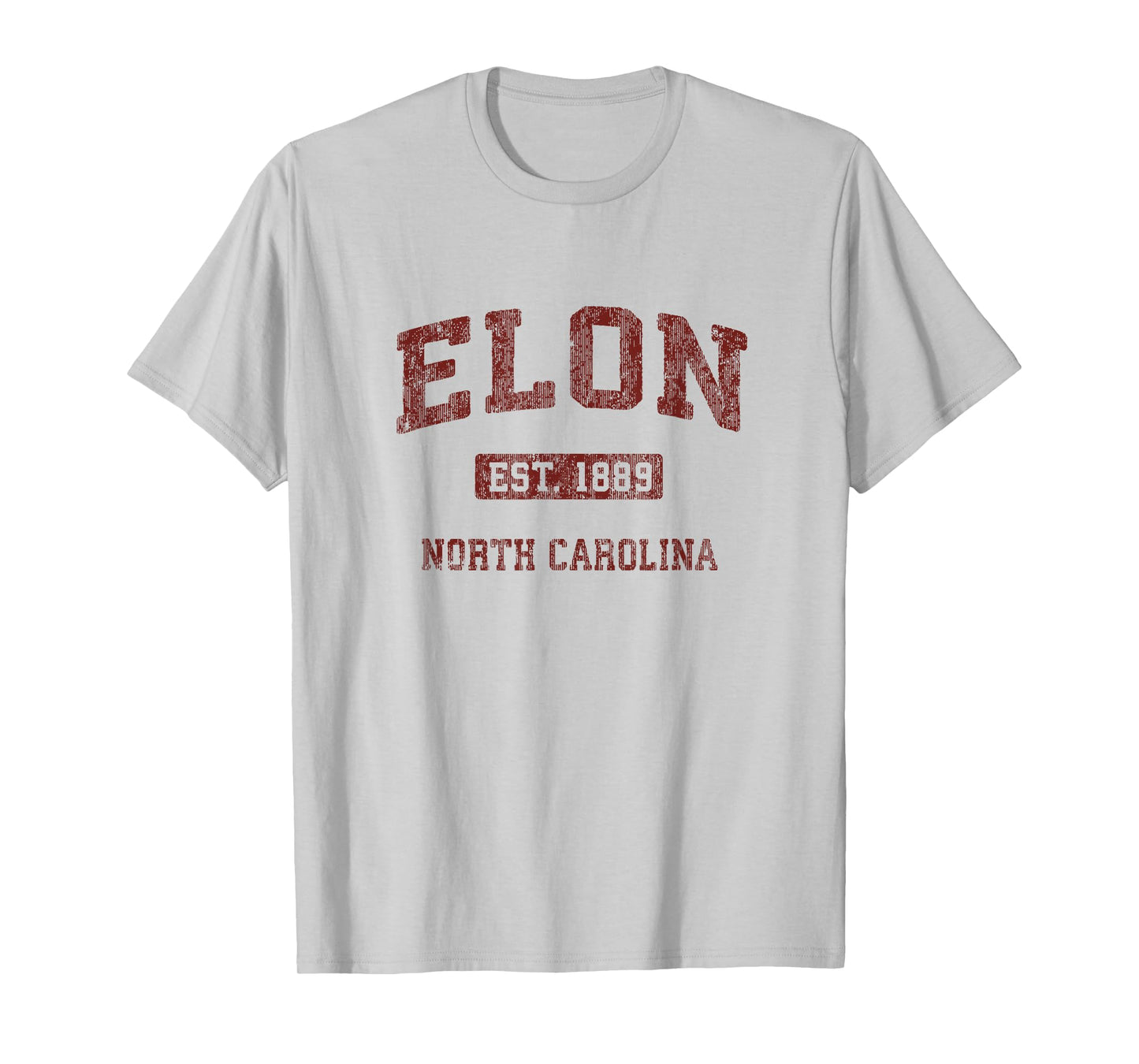 Elon North Carolina NC Vintage Athletic Sports Design T-Shirt