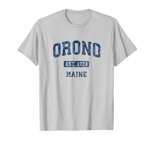 Orono Maine ME Vintage Athletic Sports Design T-Shirt