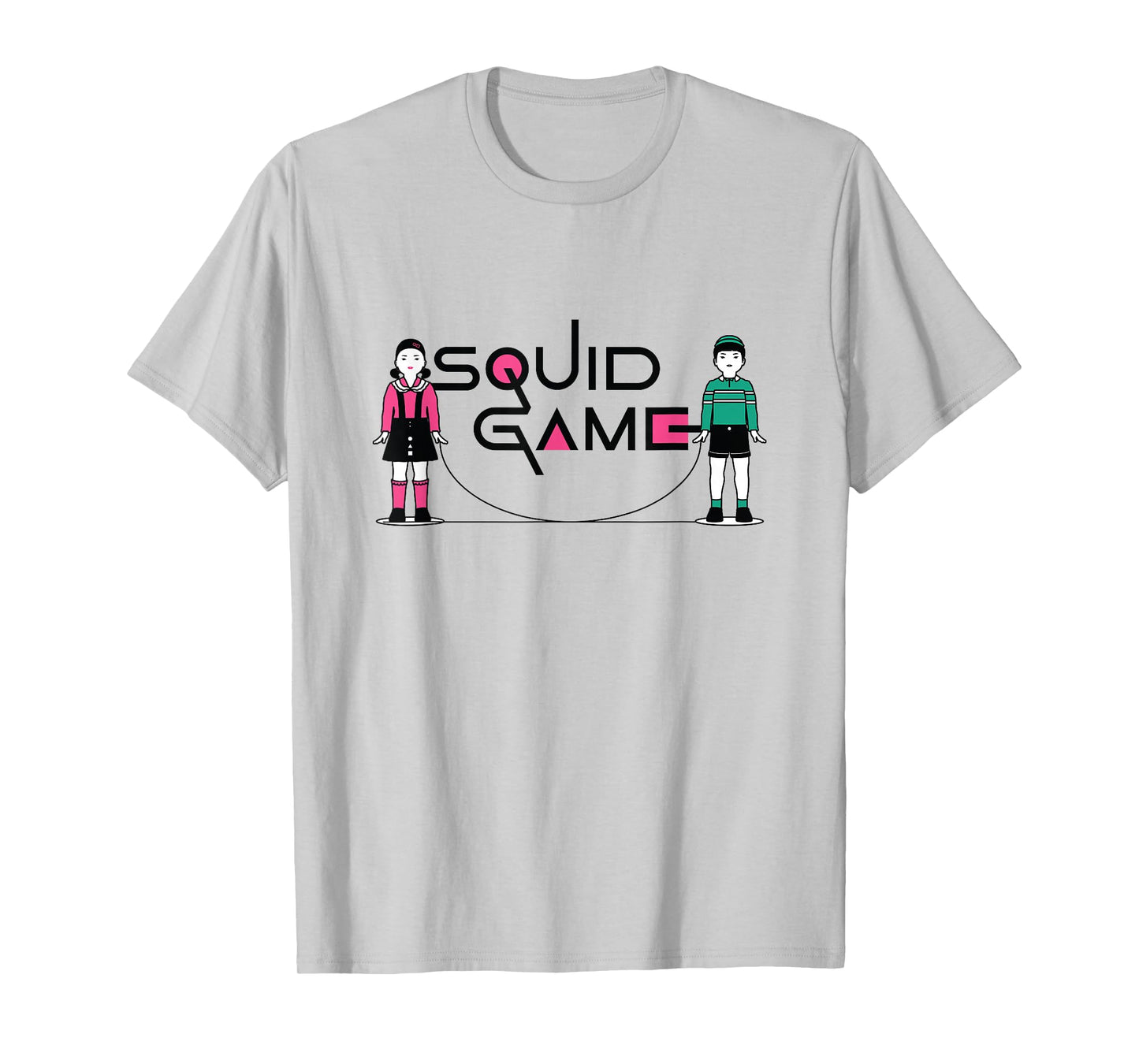 Squid Game Season 3 Young-hee & Chul-su Holding Jump Rope T-Shirt